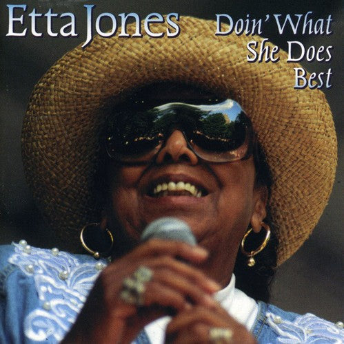 the album cover for Etta Jones - Doin' What She Does Best [Import]