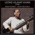 the album cover for Ustad Khan Vilayat - Raga Khamaj
