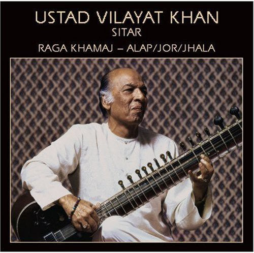the album cover for Ustad Khan Vilayat - Raga Khamaj