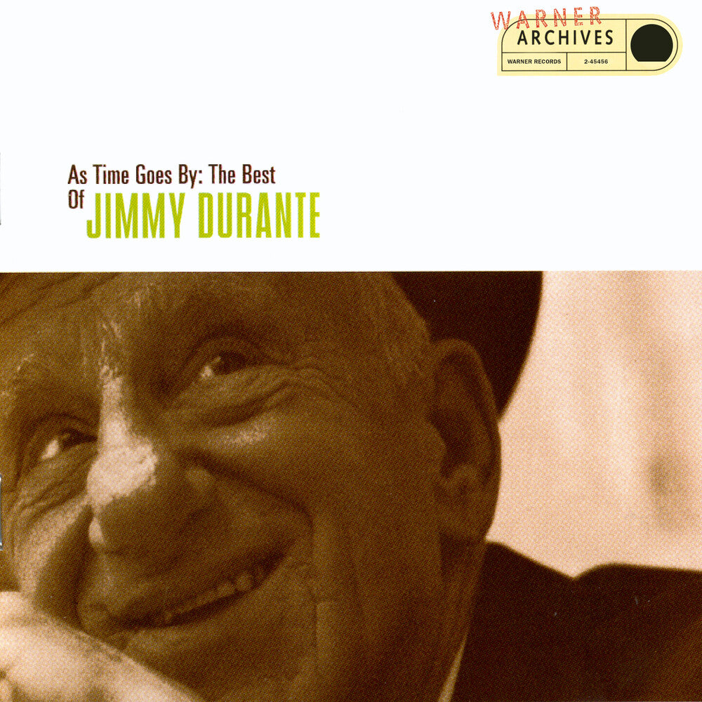 the album cover for Jimmy Durante - As Time Goes By: Best of