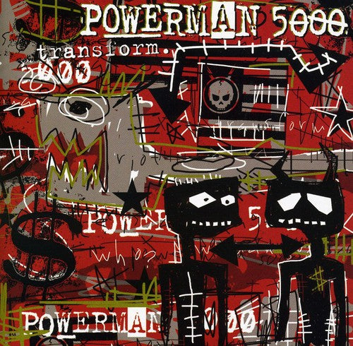 the album cover for Powerman 5000 - Transform