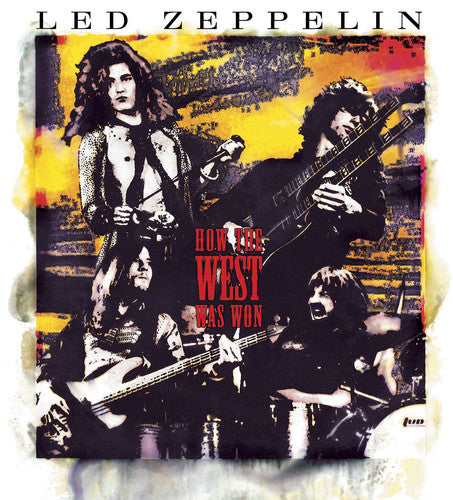 the album cover for Led Zeppelin - How The West Was Won