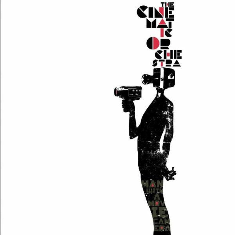 the album cover for Cinematic Orchestra - Man with a Movie Camera