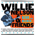 the album cover for Willie Nelson - Willie Nelson and Friends: Live and Kickin'