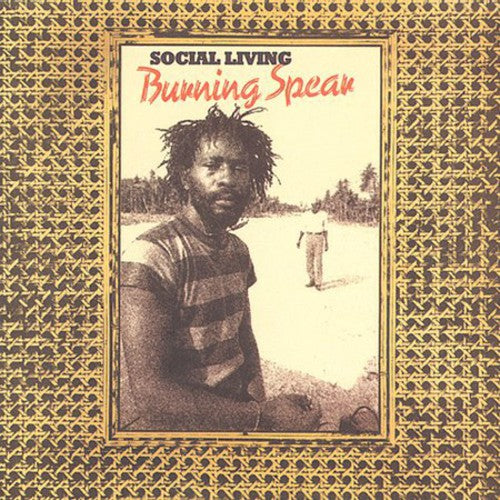the album cover for Burning Spear - Social Living