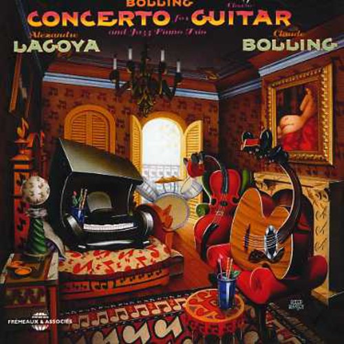 the album cover for Claude Bolling/Alexandre Lagoya - Concerto for Guitar