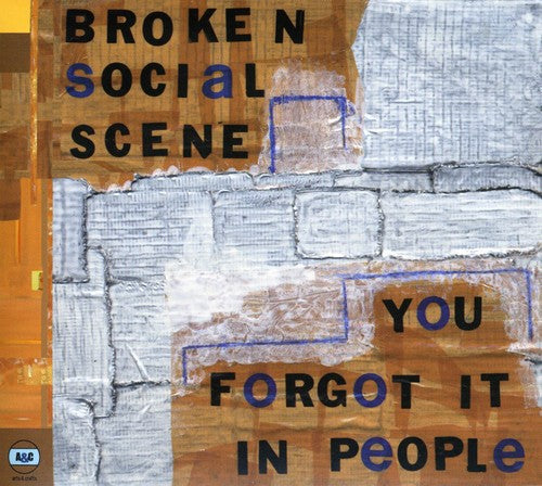 the album cover for Broken Social Scene - You Forgot It in People