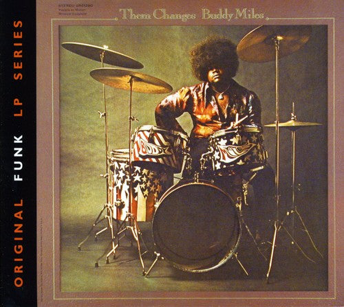 the album cover for Buddy Miles - Them Changes [Import]