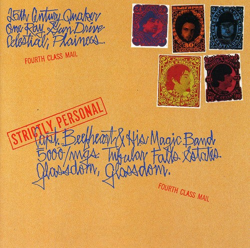 the album cover for Captain Beefheart & The Magic Band - Strictly Personal (eng)
