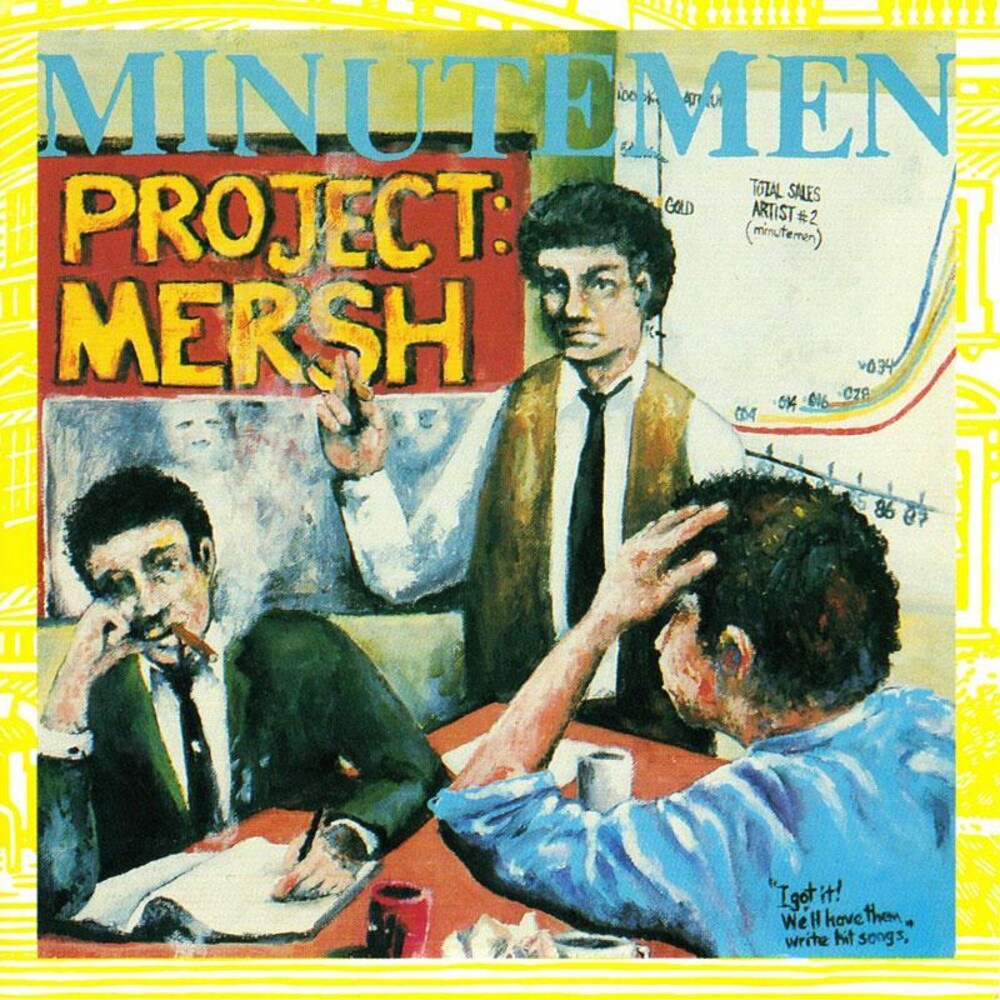 the album cover for Minutemen - Project Mersh