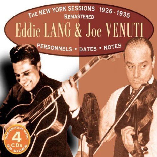 the album cover for Lang/Venuti - The New York Sessions 1926-1935