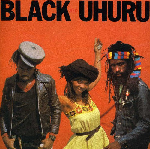 the album cover for Black Uhuru - Red