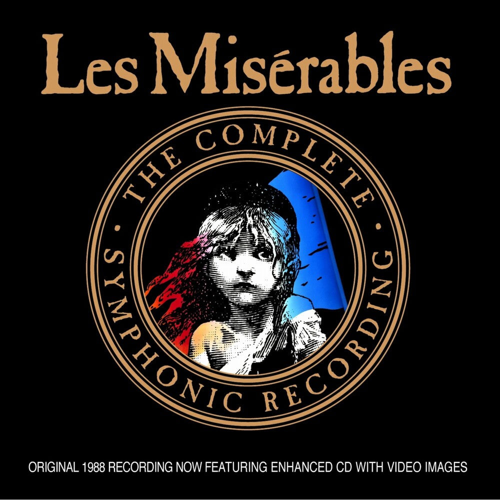 the album cover for Les Miserables - Les Miserables Complete Symphonic Recordings