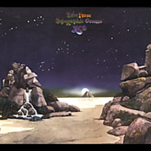 the album cover for Yes - Tales from Topographic Oceans
