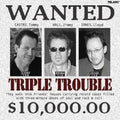 the album cover for Lloyd Jones - Triple Trouble