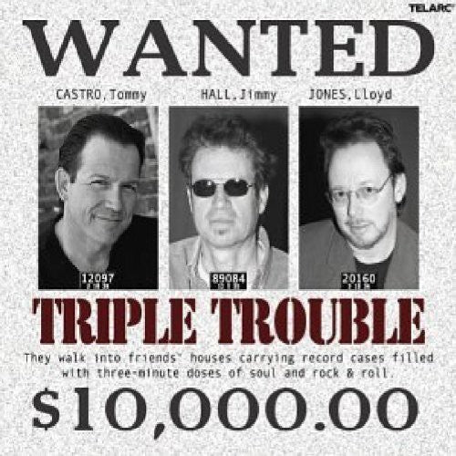 the album cover for Lloyd Jones - Triple Trouble