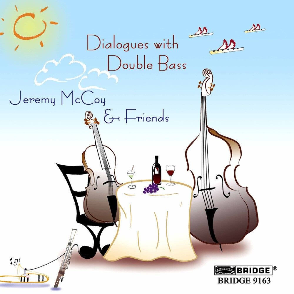 the album cover for John Patitucci - Dialogues with Double Bass