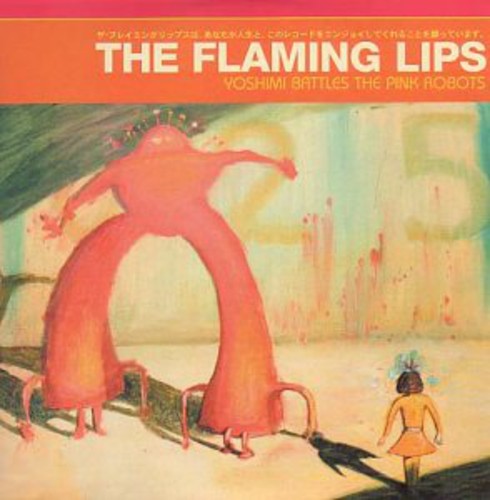 the album cover for The Flaming Lips - Yoshimi Battles the Pink Robots [Vinyl] [Limited Edition, Import]