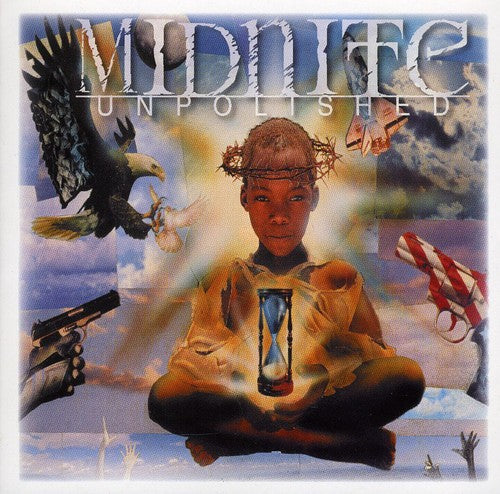 the album cover for Midnite - Unpolished