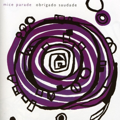 the album cover for Mice Parade - Obrigado Saudade