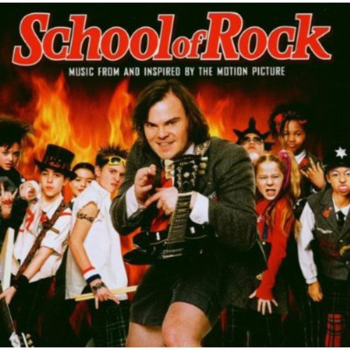 the album cover for Original Soundtrack - School of Rock (Music From and Inspired by Motion Picture)