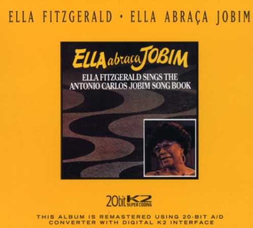 the album cover for Ella Fitzgerald - Ella Abraca Jobim