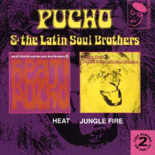 the album cover for Pucho and His Latin Soul Brothers - Heat/Jungle Fire [Import]