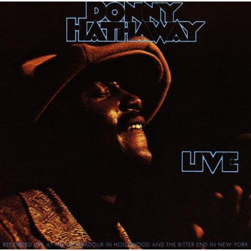 the album cover for Donny Hathaway - Live [Import]