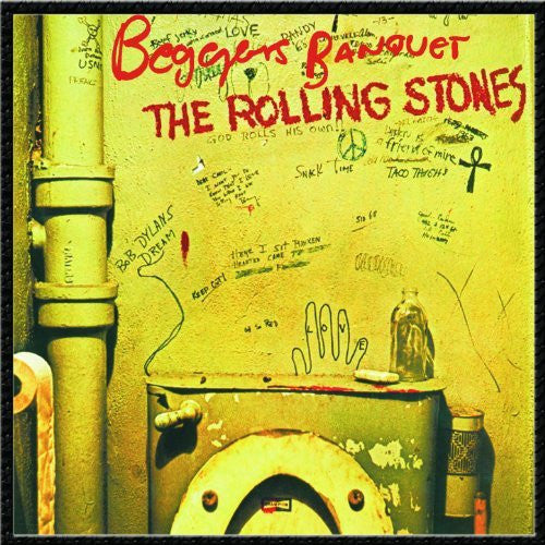 the album cover for The Rolling Stones - Beggars Banquet