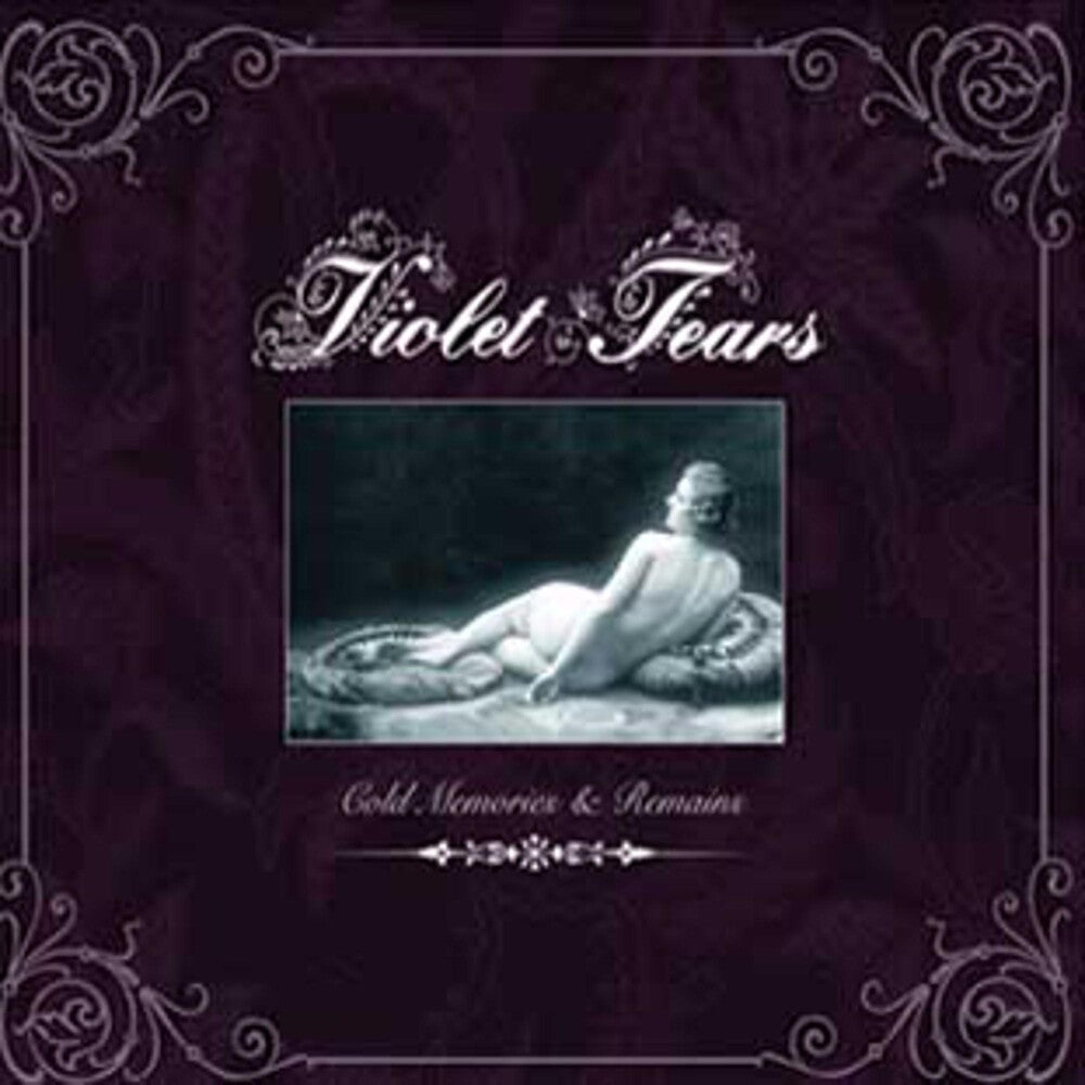 the album cover for Violet Tears - Cold Memories and Remains