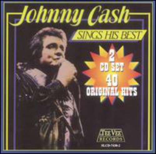 the album cover for Johnny Cash - Sings His Best