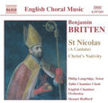 the album cover for Steuart Bedford - St Nicolas / Christ's Nativity