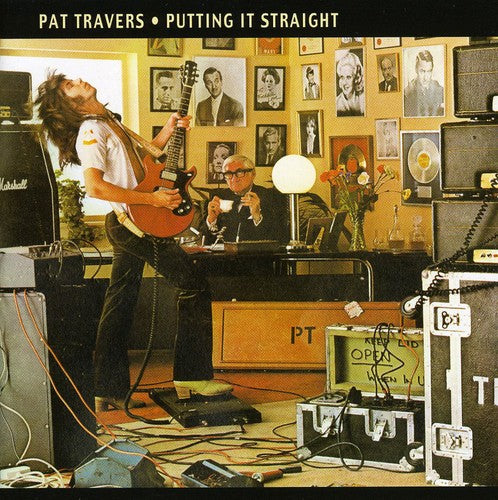 the album cover for Pat Travers - Putting It Straight [Import]