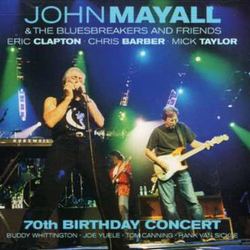 the album cover for John Mayall - 70th Birthday Concert