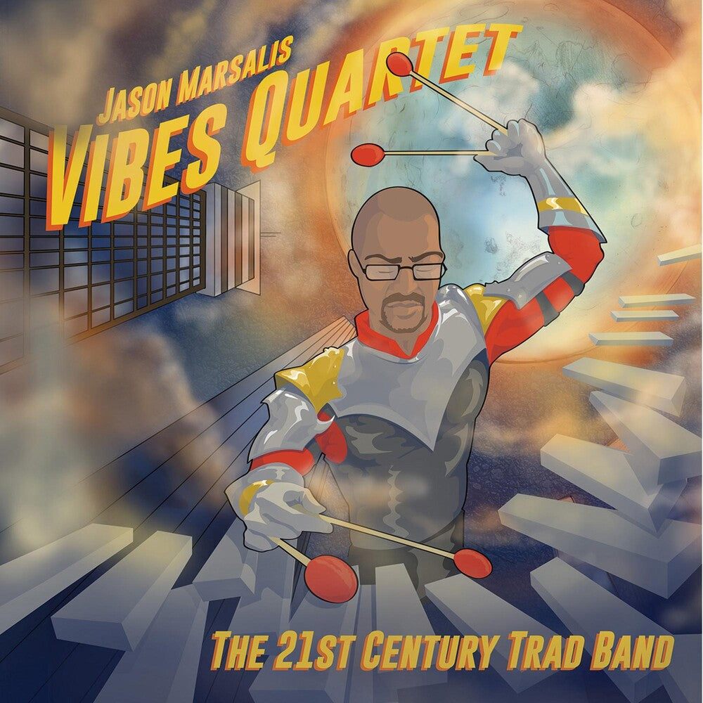 the album cover for Jason Marsalis - 21st Century Trad Band