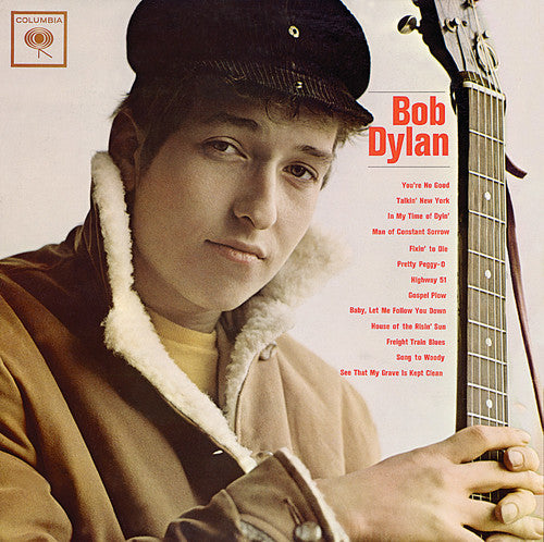 the album cover for Bob Dylan - Bob Dylan