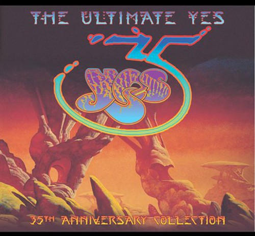 the album cover for Yes - Ultimate Yes: 35th Anniversary Collection