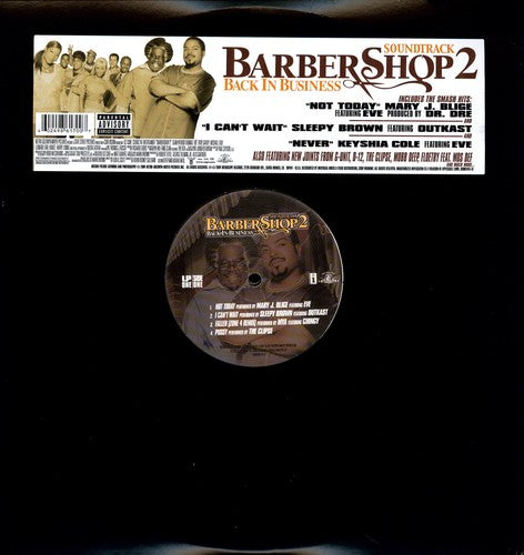 the album cover for Barbershop 2 / OST - Barbershop 2: Back in Business (Original Motion Picture Soundtrack)