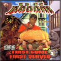 the album cover for Dr Dooom - Dr. Booom: First Come First Serve