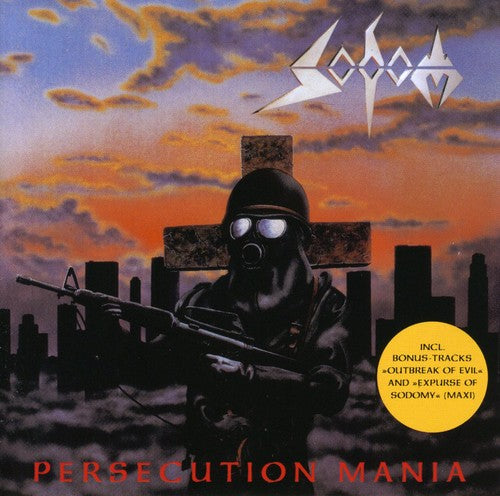 the album cover for Sodom - Persecution Mania [Import]