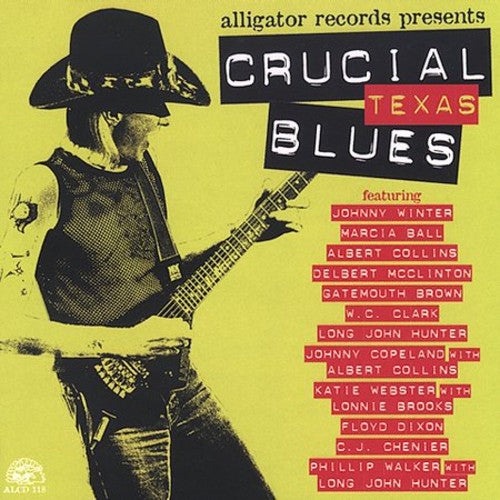the album cover for Crucial Texas Blues - Crucial Texas Blues