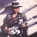 the album cover for Stevie Ray Vaughan - Texas Flood