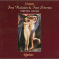 the album cover for F. CHOPIN - Ballades Scherzos