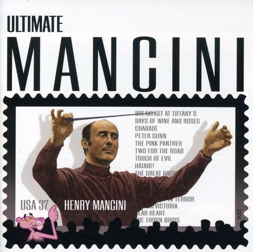 the album cover for Henry Mancini & Monica - Ultimate Mancini
