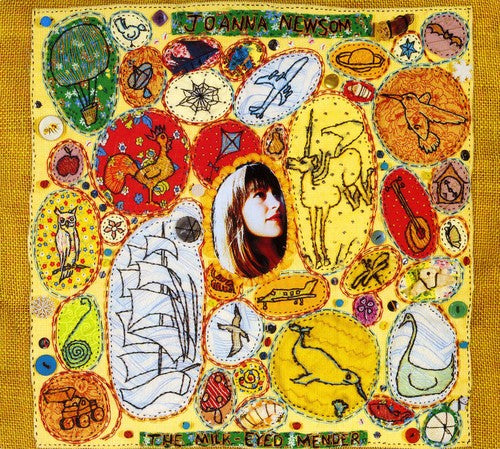 the album cover for Joanna Newsom - The Milk-Eyed Mender