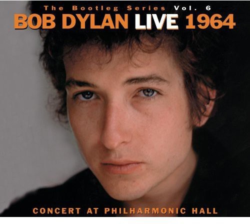 the album cover for Bob Dylan - Bootleg Series 6: Concert at Philharmonic Hall