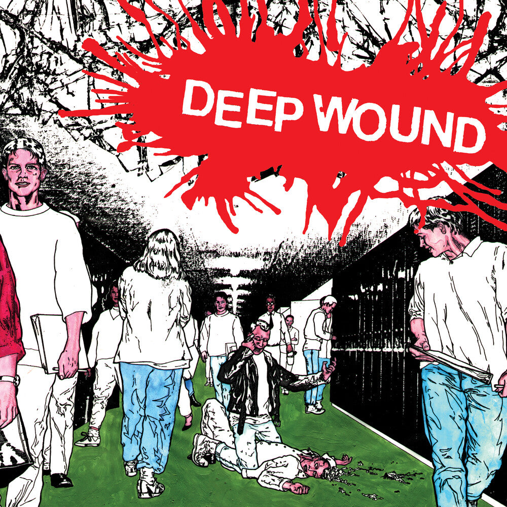 the album cover for Deep Wound - Deep Wound