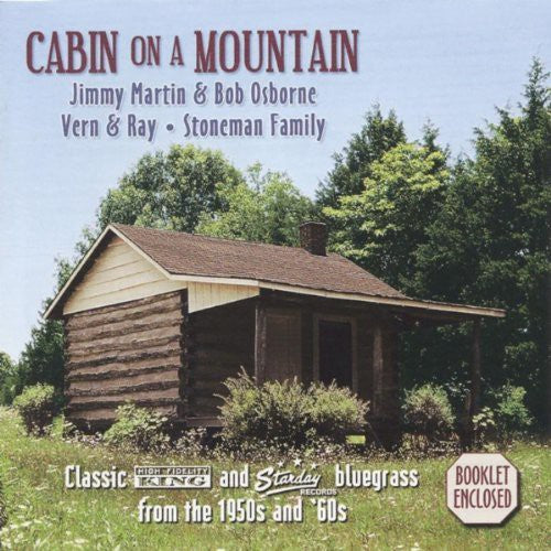 the album cover for Jimmy Martin - Cabin on a Mountain