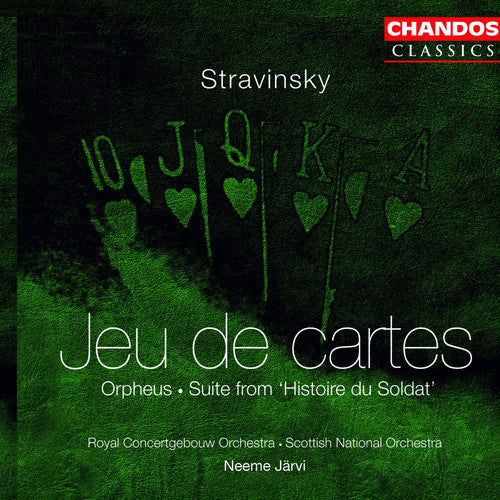 the album cover for Kjetil - Jue de Cartes / Orpheus Suite / Soldier's Tale