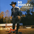 the album cover for Bo Diddley - Bo Diddley Is a Gunslinger
